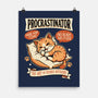 Procrastinator Cat-None-Matte-Poster-P1yu5h
