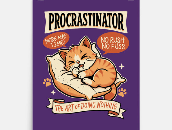 Procrastinator Cat