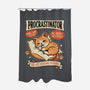 Procrastinator Cat-None-Polyester-Shower Curtain-P1yu5h