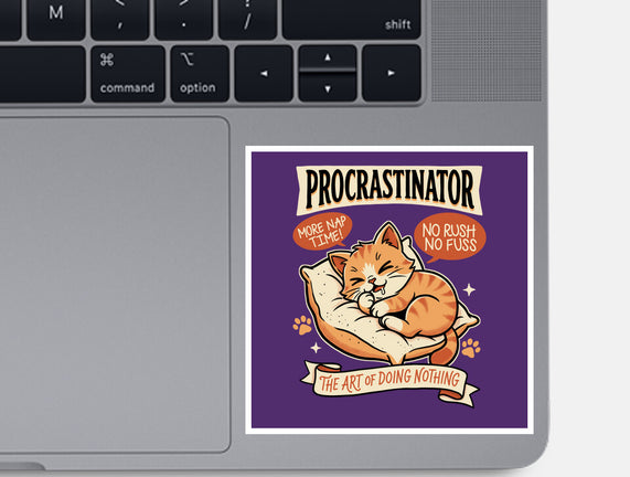 Procrastinator Cat