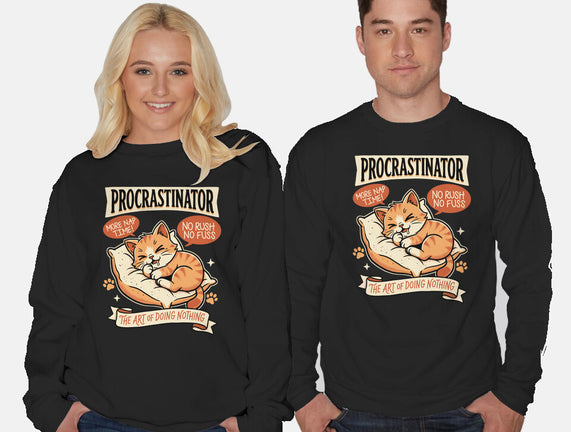 Procrastinator Cat