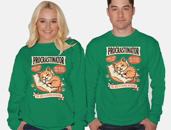 Procrastinator Cat