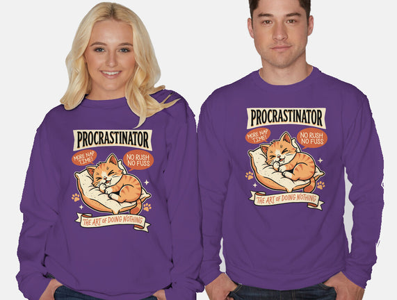 Procrastinator Cat