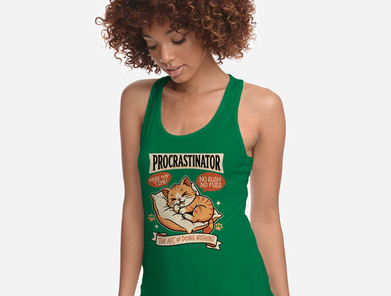 Procrastinator Cat