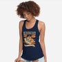 Procrastinator Cat-Womens-Racerback-Tank-P1yu5h