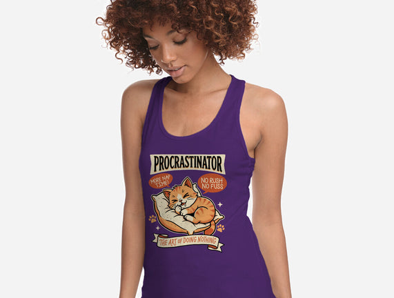 Procrastinator Cat