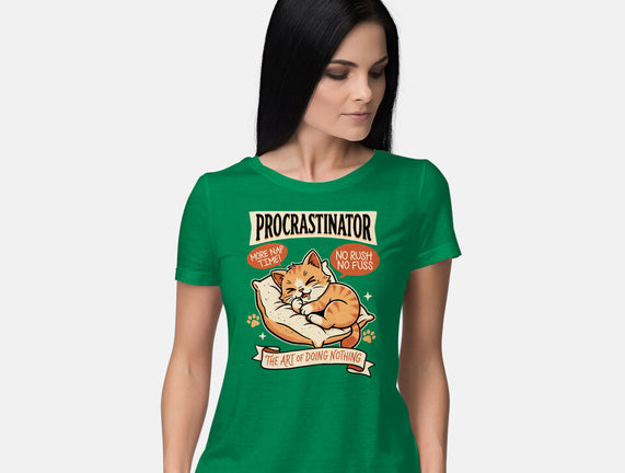 Procrastinator Cat
