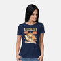 Procrastinator Cat-Womens-Basic-Tee-P1yu5h
