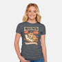 Procrastinator Cat-Womens-Fitted-Tee-P1yu5h