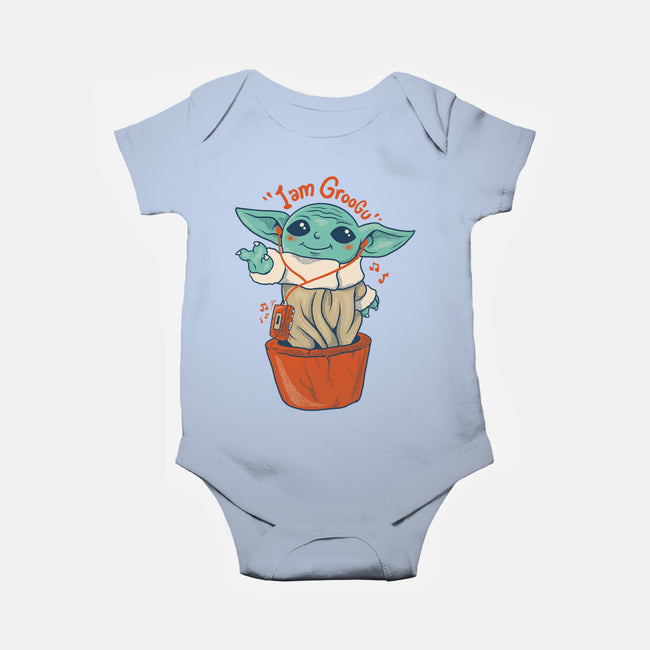 I Am Groogu-Baby-Basic-Onesie-spoilerinc