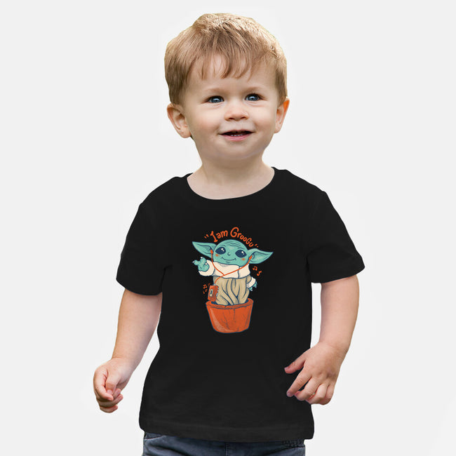 I Am Groogu-Baby-Basic-Tee-spoilerinc