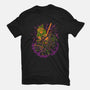 Last Spark Of Light-Womens-Fitted-Tee-Estudio Horta