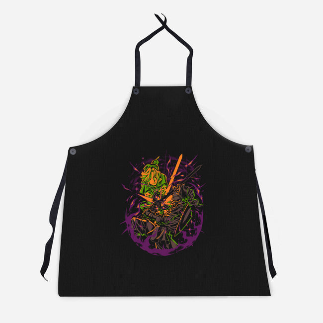 Last Spark Of Light-Unisex-Kitchen-Apron-Estudio Horta