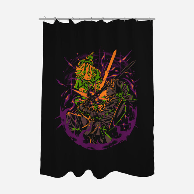 Last Spark Of Light-None-Polyester-Shower Curtain-Estudio Horta