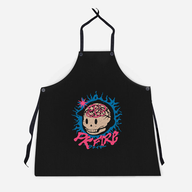 PK Fire-Unisex-Kitchen-Apron-ilustrata