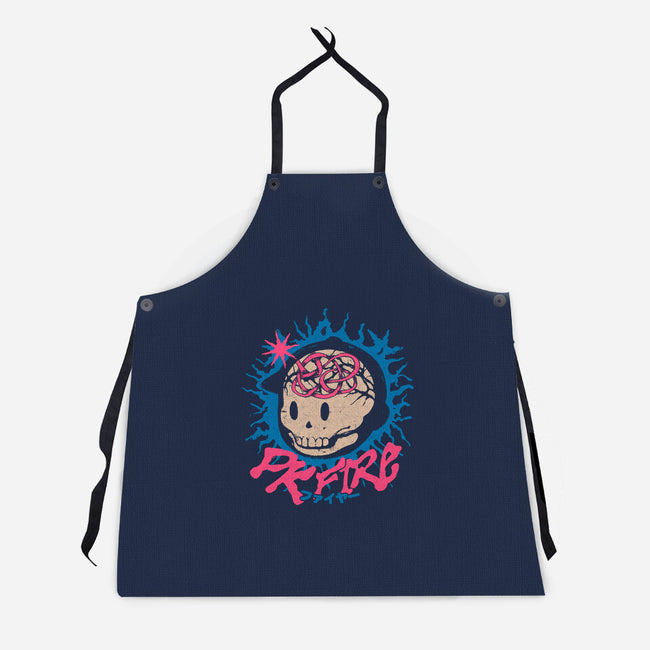 PK Fire-Unisex-Kitchen-Apron-ilustrata