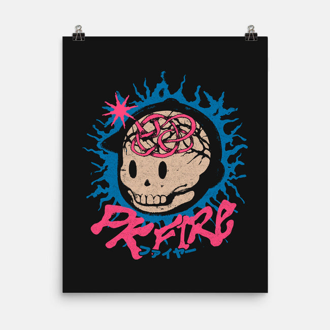 PK Fire-None-Matte-Poster-ilustrata