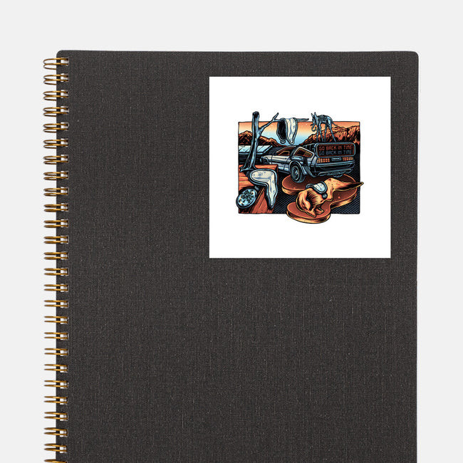 The Persistence Of Time Travel-None-Glossy-Sticker-glitchygorilla