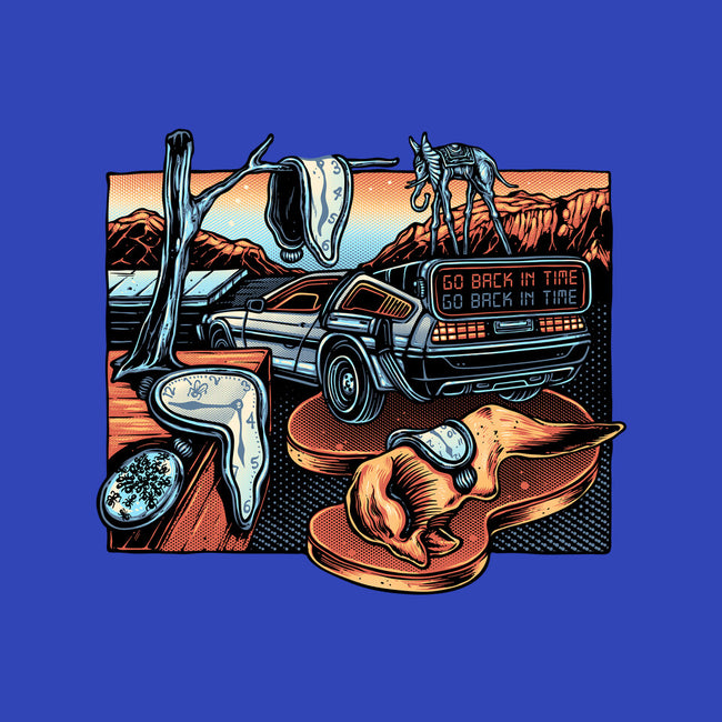 The Persistence Of Time Travel-Womens-Fitted-Tee-glitchygorilla