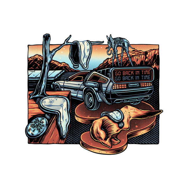 The Persistence Of Time Travel-Unisex-Baseball-Tee-glitchygorilla