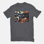 The Persistence Of Time Travel-Mens-Basic-Tee-glitchygorilla