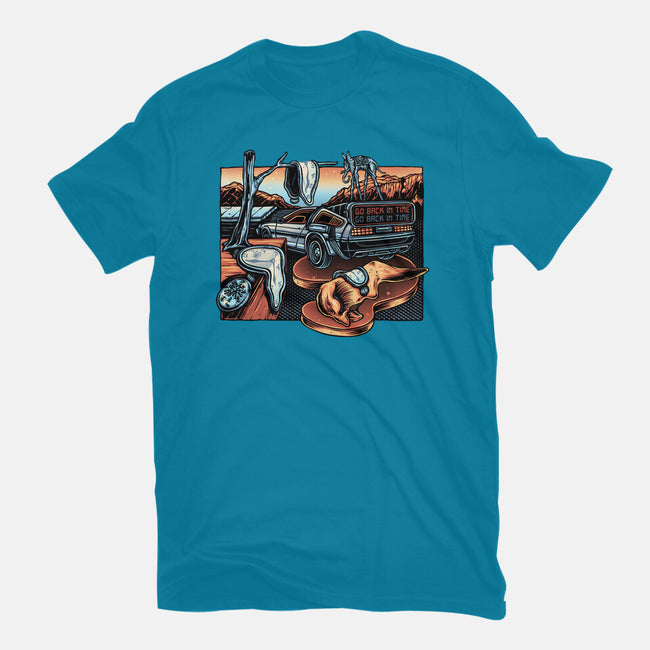 The Persistence Of Time Travel-Mens-Heavyweight-Tee-glitchygorilla