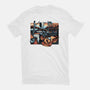 The Persistence Of Time Travel-Womens-Fitted-Tee-glitchygorilla