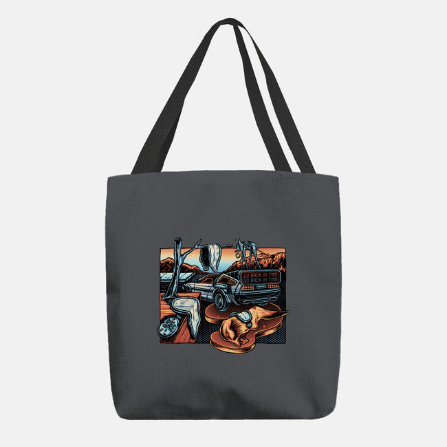 The Persistence Of Time Travel-None-Basic Tote-Bag-glitchygorilla