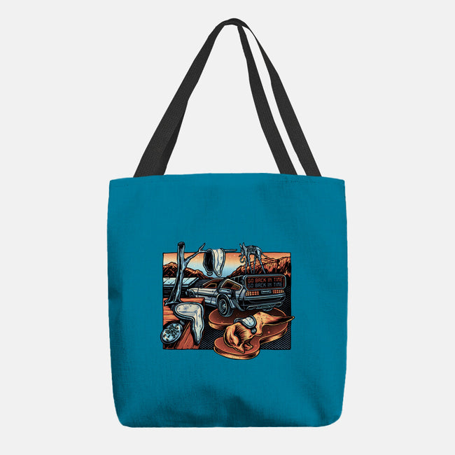 The Persistence Of Time Travel-None-Basic Tote-Bag-glitchygorilla