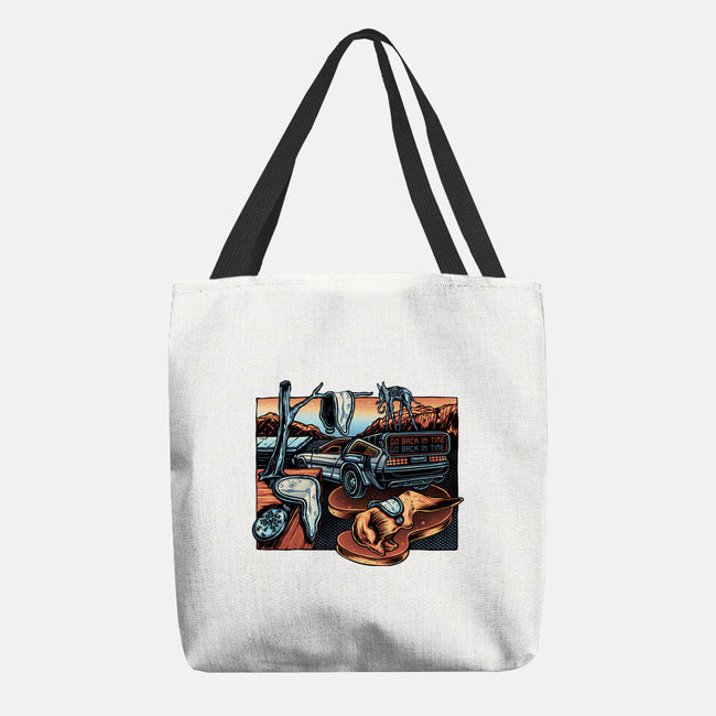 The Persistence Of Time Travel-None-Basic Tote-Bag-glitchygorilla