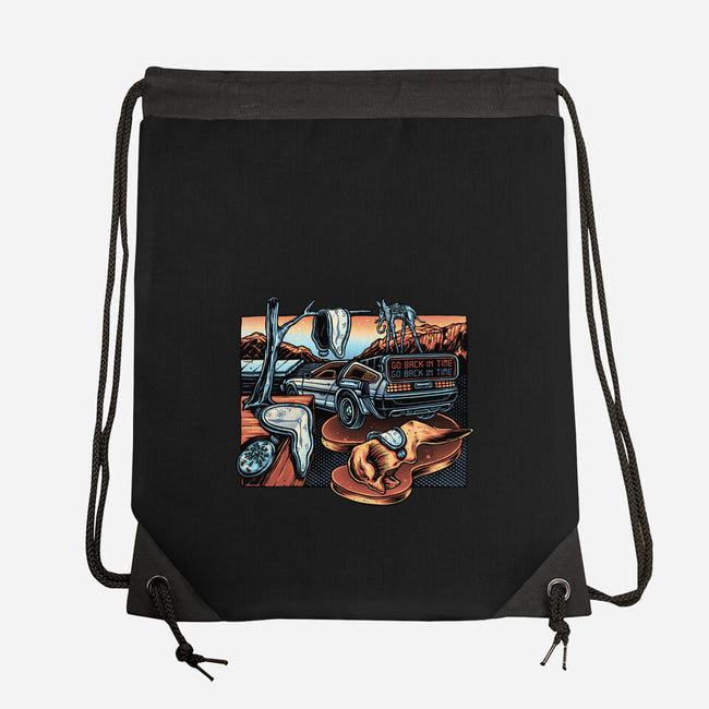 The Persistence Of Time Travel-None-Drawstring-Bag-glitchygorilla