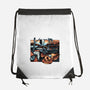 The Persistence Of Time Travel-None-Drawstring-Bag-glitchygorilla