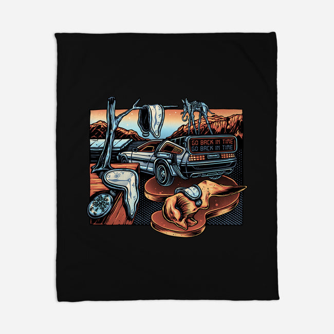 The Persistence Of Time Travel-None-Fleece-Blanket-glitchygorilla