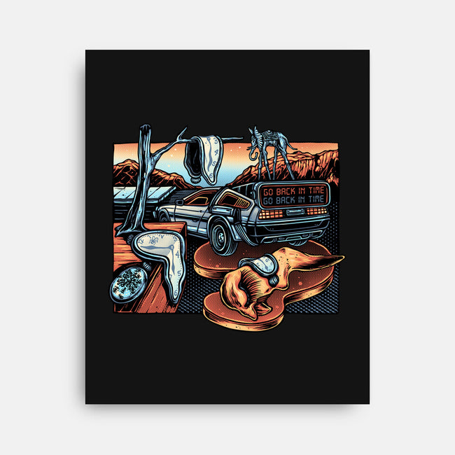 The Persistence Of Time Travel-None-Stretched-Canvas-glitchygorilla