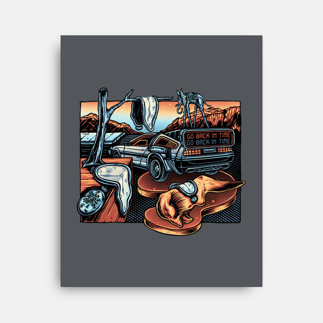 The Persistence Of Time Travel-None-Stretched-Canvas-glitchygorilla