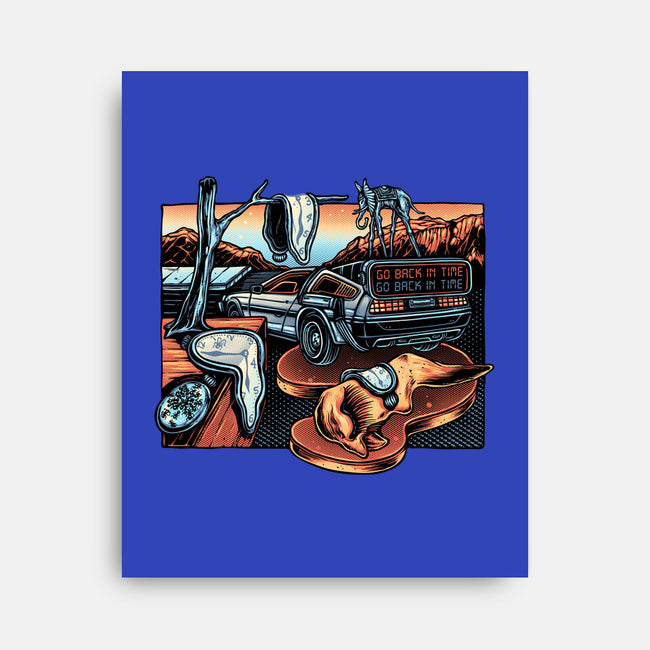 The Persistence Of Time Travel-None-Stretched-Canvas-glitchygorilla