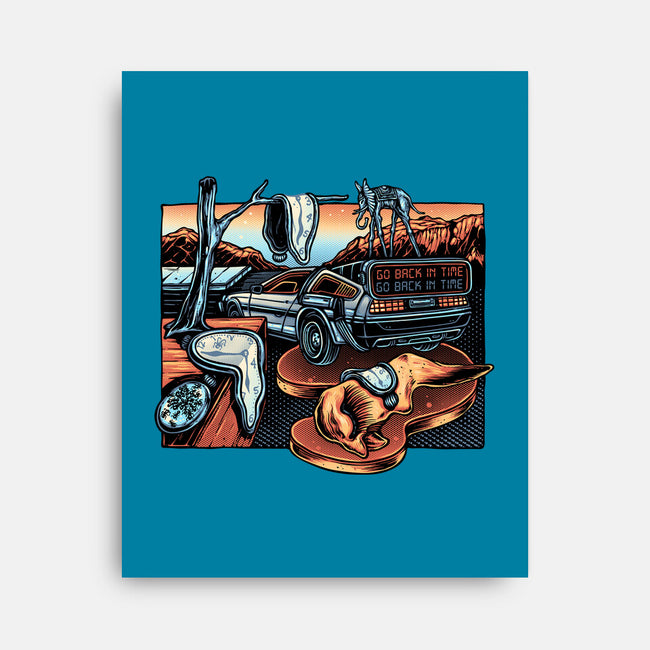 The Persistence Of Time Travel-None-Stretched-Canvas-glitchygorilla