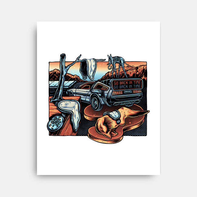 The Persistence Of Time Travel-None-Stretched-Canvas-glitchygorilla