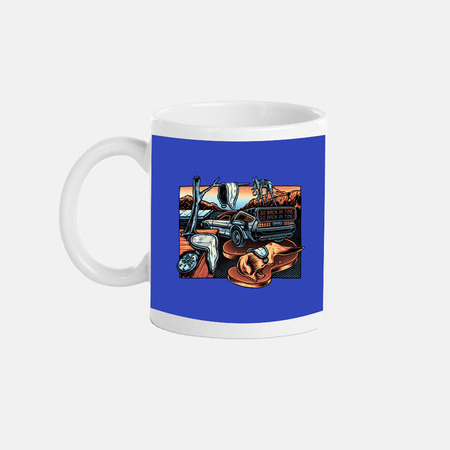 The Persistence Of Time Travel-None-Mug-Drinkware-glitchygorilla