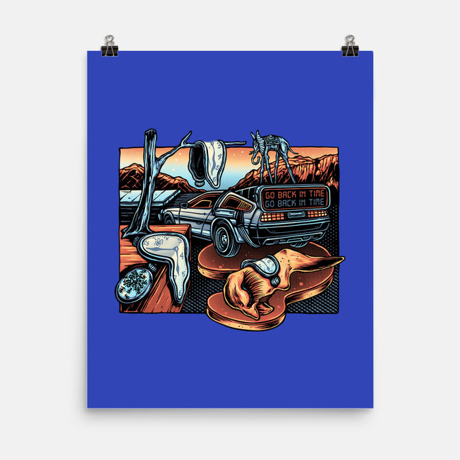 The Persistence Of Time Travel-None-Matte-Poster-glitchygorilla