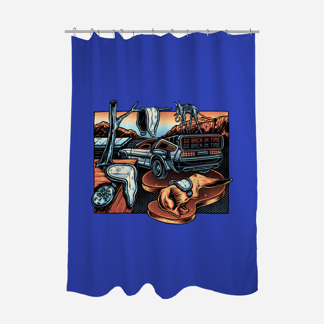 The Persistence Of Time Travel-None-Polyester-Shower Curtain-glitchygorilla
