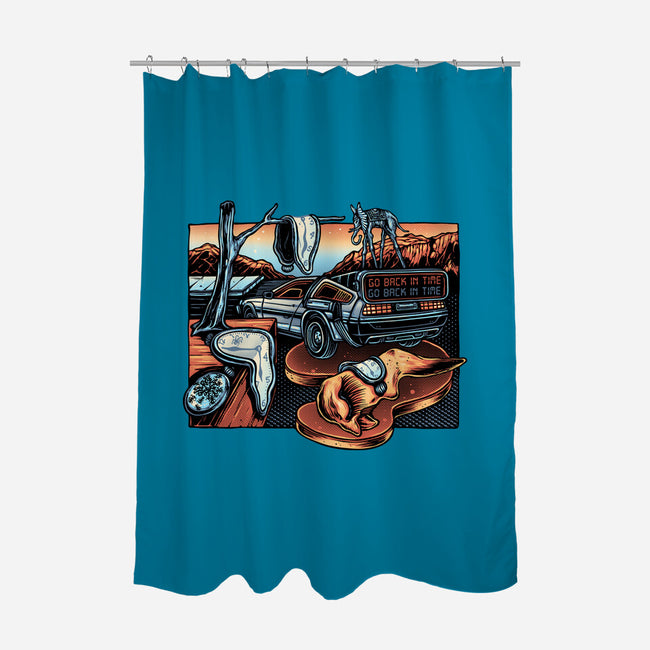 The Persistence Of Time Travel-None-Polyester-Shower Curtain-glitchygorilla