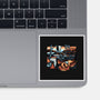 The Persistence Of Time Travel-None-Glossy-Sticker-glitchygorilla