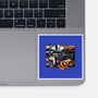 The Persistence Of Time Travel-None-Glossy-Sticker-glitchygorilla