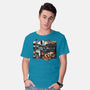 The Persistence Of Time Travel-Mens-Basic-Tee-glitchygorilla