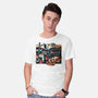 The Persistence Of Time Travel-Mens-Basic-Tee-glitchygorilla