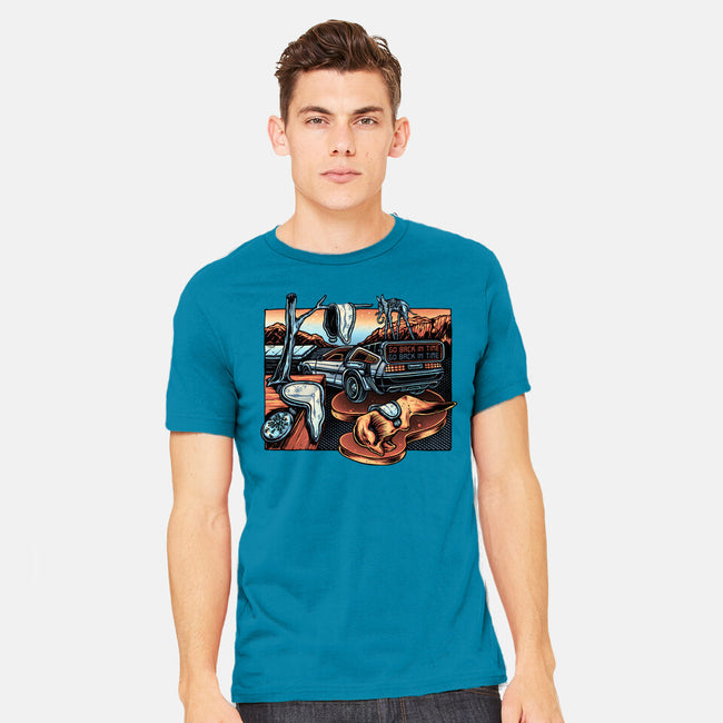 The Persistence Of Time Travel-Mens-Heavyweight-Tee-glitchygorilla
