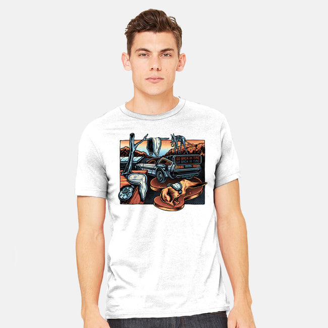 The Persistence Of Time Travel-Mens-Heavyweight-Tee-glitchygorilla