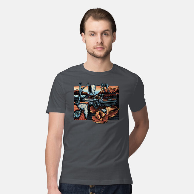 The Persistence Of Time Travel-Mens-Premium-Tee-glitchygorilla