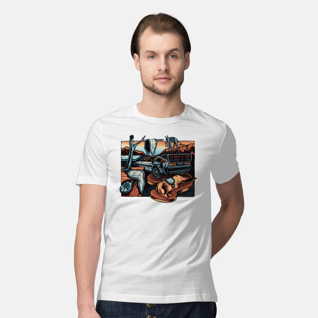 The Persistence Of Time Travel-Mens-Premium-Tee-glitchygorilla